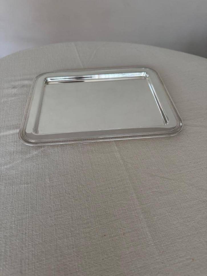 Maestri verzilverde kleine schaal - 29.5 x 23.5 cm, Antiek en Kunst, Antiek | Zilver en Goud, Ophalen