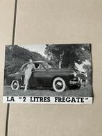 ( kleine ) Folder RENAULT FREGATE 2 Litres (Franse taal), Gelezen, Verzenden, Renault