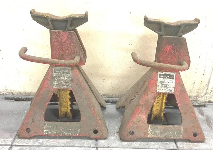 SNAP-ON assteunen set 2 ton heavy duty YA874., Auto diversen, Krikken, Gebruikt, Manueel, Ophalen