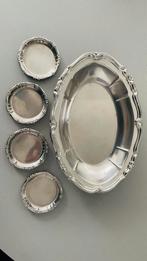 Alessi schaal en 4 Alessi glas onderleggers, Huis en Inrichting, Ophalen of Verzenden
