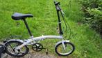Plooi fiets- wit  - rijdt staat goed, Ophalen, Gebruikt, 16 inch, Handrem