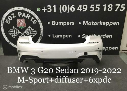 BMW 3 SERIE G20 M-PAKKET M-SPORT ACHTERBUMPER 2019-2022, Auto-onderdelen, Carrosserie, Bumper, Achter, Gebruikt, Ophalen of Verzenden