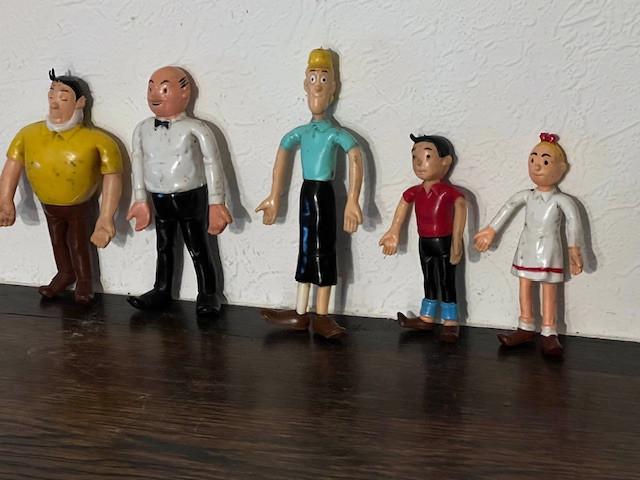 Suske en Wiske latex popjes Brabo 1980's, Verzamelen, Stripfiguren, Suske en Wiske, Ophalen