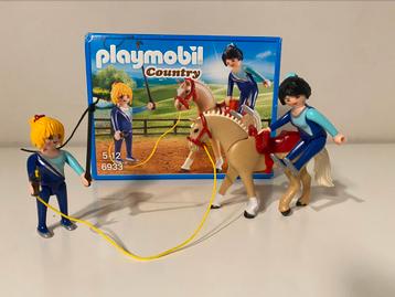 Playmobil country voltigeteam met paard