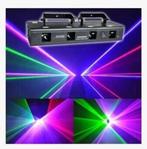 laser 4 lentilles  580 mw multicouleurs 100 effets possibles, Comme neuf, Laser, Commande sonore, Enlèvement