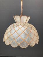 Authentieke lamp - parelmoer metaal, Ophalen, Zo goed als nieuw, Metaal
