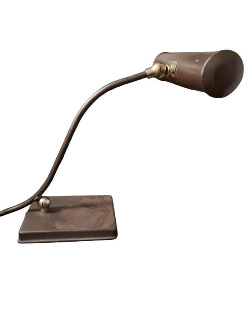 vintage bureau/piano/notaris lamp, Antiek en Kunst, Antiek | Verlichting, Ophalen of Verzenden