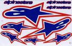 Alpinestars stickersheet stickerset stickervel stickers, Motoren, Ophalen of Verzenden