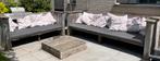 Loungeset - steigerhout - inclusief kussens, Ophalen, Gebruikt, Steigerhout, Loungeset