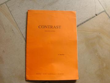 Contrast voor fluit en piano, Musique & Instruments, Partitions, Enlèvement ou Envoi, Neuf, Piano