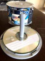 3 Philips CD-R's op spindel, Cd, Nieuw, Ophalen of Verzenden, Op spindel