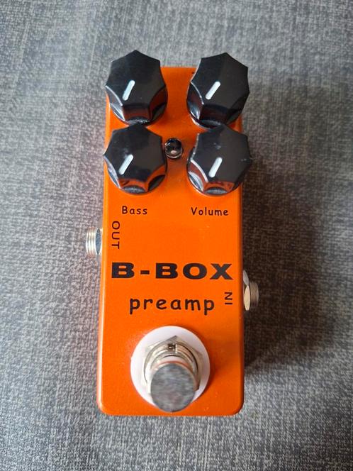 Splinternieuwe Mosky B-Box preamp jrc4558, Muziek en Instrumenten, Effecten, Nieuw, Ophalen of Verzenden