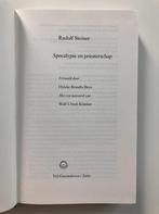 Apocalypse en Priesterschap - Rudolf Steiner, Boeken, Ophalen of Verzenden