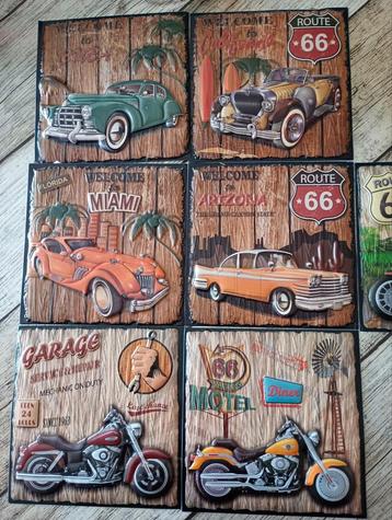 Route 66 delen  17 bij /17 cm beschikbaar voor biedingen