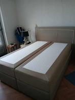 BED KAN BEZORGD WORDEN 140x200 complete boxspring bed, Deux personnes, Utilisé, 140 cm, Enlèvement ou Envoi