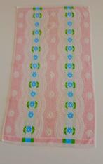 Set van 5 vintage handdoeken + 4 washandjes, Huis en Inrichting, Ophalen of Verzenden, Gebruikt, Handdoek