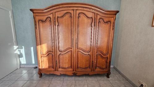 Kleerkast, Huis en Inrichting, Kasten | Kleerkasten, Zo goed als nieuw, 200 cm of meer, 200 cm of meer, 50 tot 75 cm, Met deur(en)