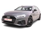 AUDI A4 40 TFSi 204 AT Avant S-Line Shadow + GPS Plus + Virt, Auto's, Audi, Automaat, A4, Break, Zilver of Grijs