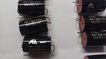 Assortiment SCR MKT 5% - 400vdc audio condensators nieuw beschikbaar voor biedingen