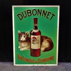 Reclamebord DUBONNET Tonique Plaque Vintage Brocante Reclame, Verzenden, Gebruikt, Reclamebord