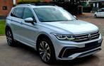 VW TIGUAN 3x R-LINE PLUG IN HYBRIDE 285PK IQ LED FULL OPTION, Auto's, Automaat, Zwart, Leder, Bedrijf