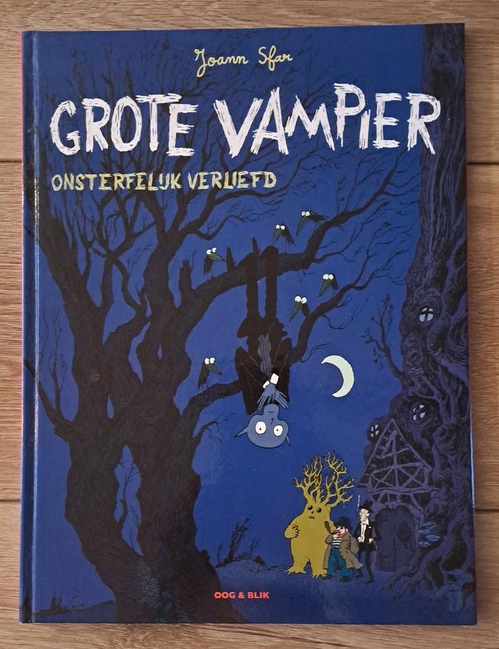 Joann Sfar - Grote Vampier - Onsterfelijk Verliefd, Boeken, Stripverhalen, Zo goed als nieuw, Eén stripboek, Ophalen of Verzenden