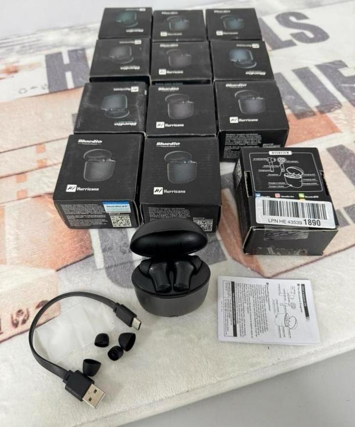 Bluedio Huricane Draadloze oordopjes Bluetooth 5.0 - Evt 12X, Telecommunicatie, Mobiele telefoons | Oordopjes, Nieuw, In gehoorgang (in-ear)