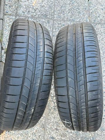 2 pneus été d’occasion, Michelin Energy Saver 185 65 15, Auto-onderdelen, Banden en Velgen, Ophalen, Zomerbanden, Band(en)