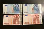 10 € et 20 € Duisenberg - Belgique (Z), Timbres & Monnaies, Billets de banque | Europe | Euros, Enlèvement ou Envoi, Belgique