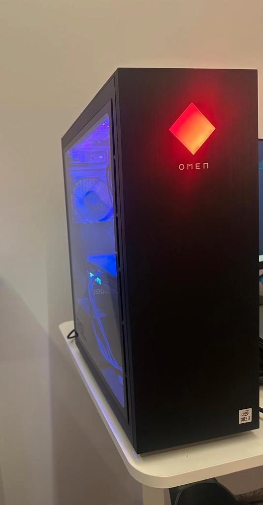 HP Omen gaming PC - 32GB RAM - RTX 3070 - i7, Informatique & Logiciels, Ordinateurs de bureau, HDD, 32 GB, Gaming, Enlèvement
