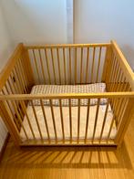 Babypark, matras, omranding, Ophalen, Zo goed als nieuw, In hoogte verstelbaar