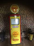 Pompe à essence Shell Tockheim 1957 - Rétro, vintage, Collections, Comme neuf, Enlèvement