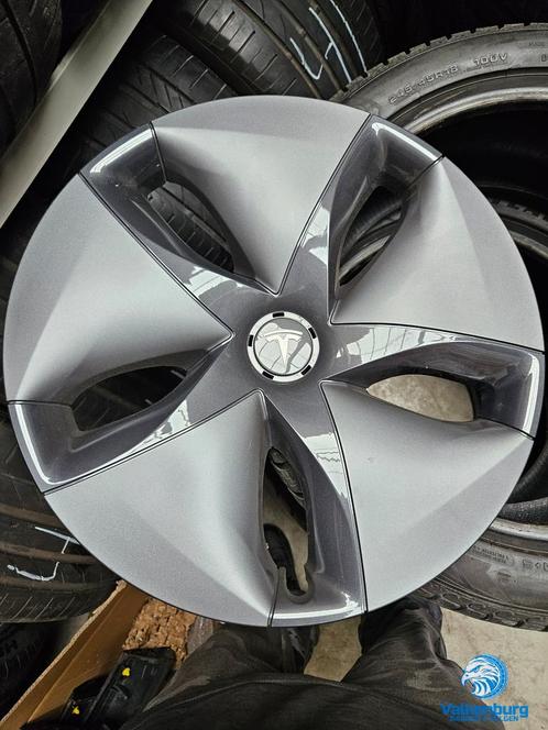 ORIGINELE Tesla Model 3 Aero wieldop 18 inch, Auto diversen, Wieldoppen, Gebruikt, Verzenden