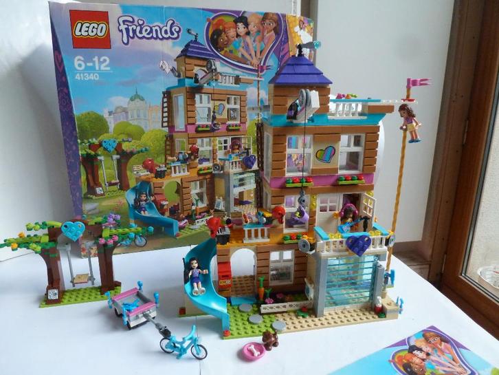 LEGO Friends Vriendschapshuis - 41340, Kinderen en Baby's, Speelgoed | Duplo en Lego, Zo goed als nieuw, Lego, Complete set, Ophalen of Verzenden