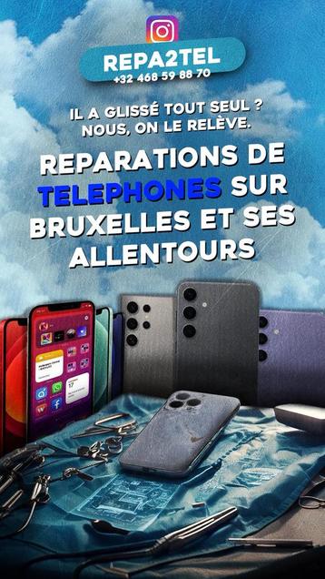 Réparation de telephone sure bx, Enlèvement, Neuf