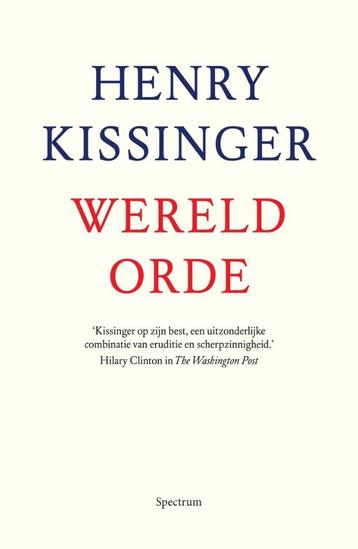 Wereldorde  -  Henry Kissinger  9789000341399 beschikbaar voor biedingen