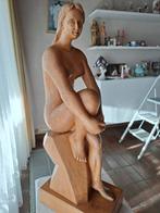 houten beeld Staf Peleman, Antiek en Kunst, Ophalen