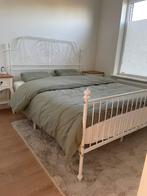 Lit, Huis en Inrichting, Ophalen, Wit, Shabby chic, 200 cm