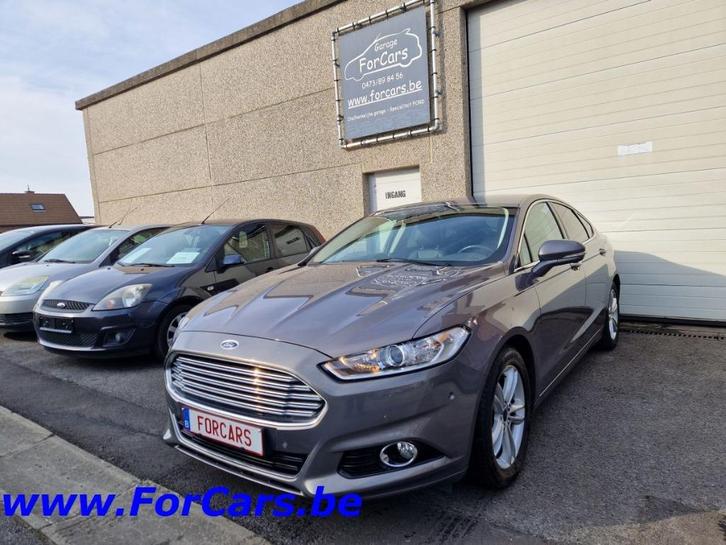 Ford Mondeo benzine euro 6, 5dr, Titanium +1 j garantie, Auto's, Ford, Bedrijf, Te koop, Mondeo, ABS, Achteruitrijcamera, Adaptieve lichten