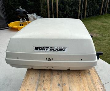 Dakkoffer Mont Blanc + rails beschikbaar voor biedingen