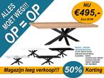 Eettafel / Tafel / Vergadertafel / Salon tafel, Ophalen, 50 tot 100 cm, Eikenhout, Nieuw