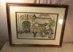 Mooie Artprint 'Groenten en Fruit' - Pieck, Huis en Inrichting, Ophalen of Verzenden, Zo goed als nieuw, Print, Oorspronkelijke maker