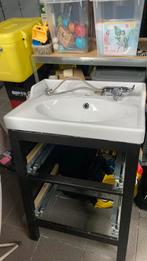 Wastafel badkamer, Maison & Meubles, Salle de bain | Meubles de Salle de bain, 25 à 50 cm, Lavabo ou Évier, Enlèvement, Utilisé