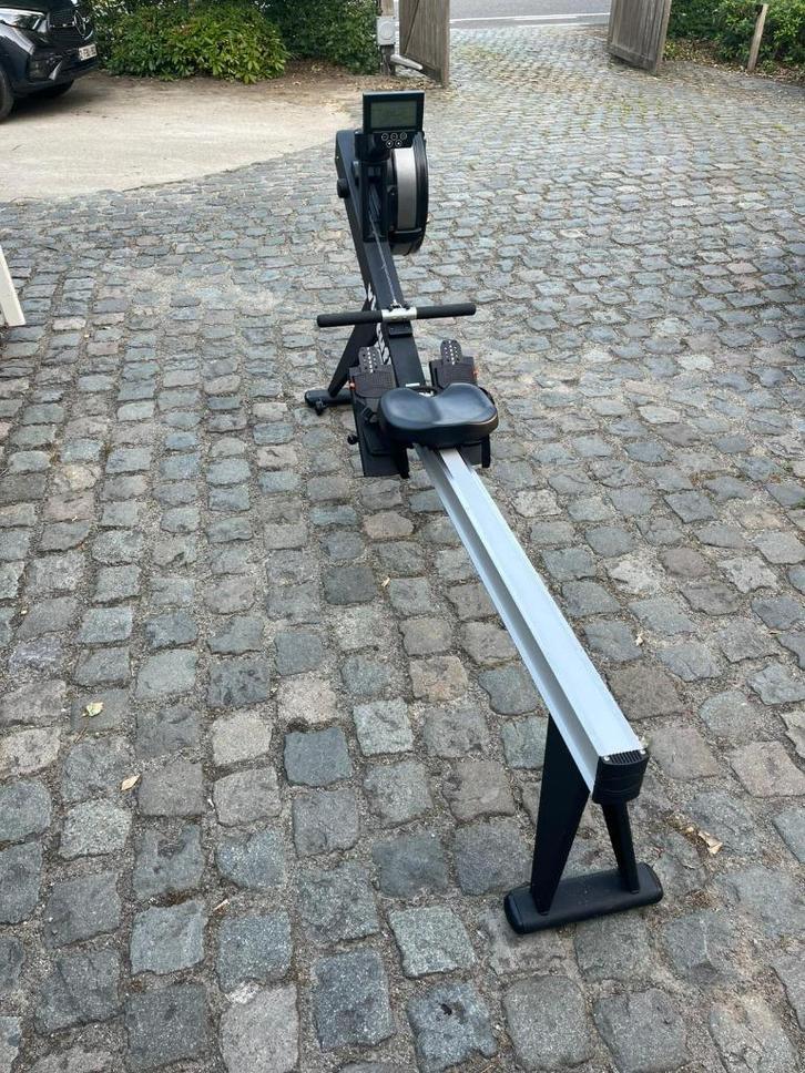roeimachine, Sport en Fitness, Fitnessapparatuur, Zo goed als nieuw, Roeitrainer, Armen, Benen, Borst, Buik, Rug, Metaal, Ophalen