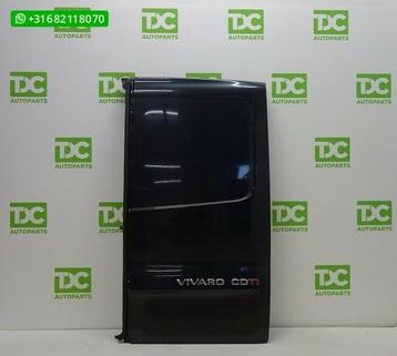 Opel Vivaro ('01-'14) Achterdeur rechts dicht zwart beschikbaar voor biedingen