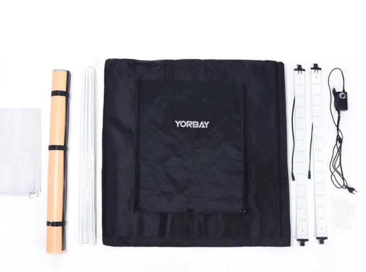 Foto box LED 80 x 80 x 80 cm, Elektronische apparatuur, Overige elektronische apparatuur, Zo goed als nieuw, Ophalen of Verzenden