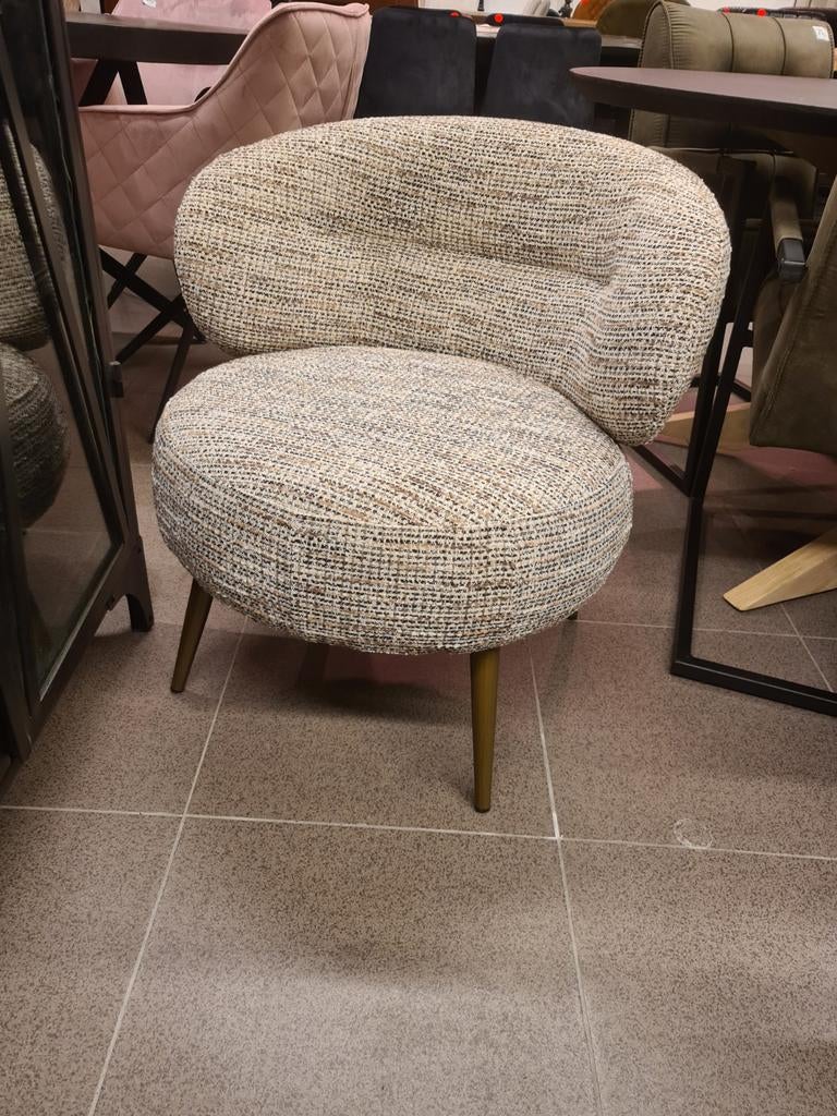 Nieuwe Richmond fauteuil Sabor trendy nature €275, Huis en Inrichting, Woonaccessoires | Overige, Nieuw, Ophalen