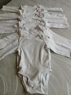 5 witte body's - lange mouwen - Maat 74, Ophalen, Gebruikt, Maat 74