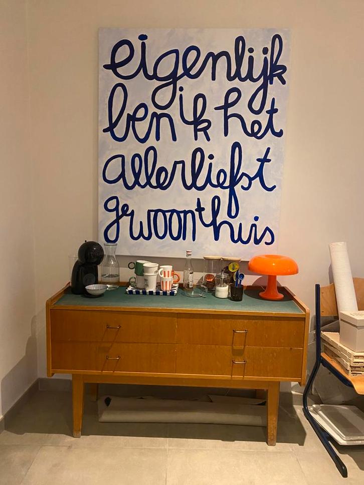 Vintage kast, Huis en Inrichting, Kasten | Dressoirs, Zo goed als nieuw, Ophalen