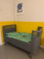 Sebra design meegroeibed baby & junior - grijs, Kinderen en Baby's, Kinderkamer | Bedden, Ophalen, Gebruikt, 70 tot 85 cm, 140 tot 160 cm
